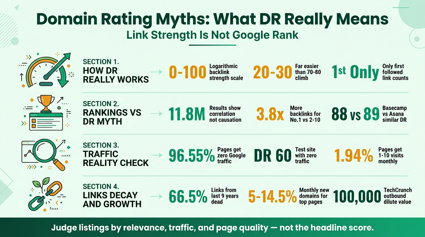 Domain Rating Impact Statistics for Startups